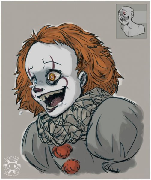 Клоун ПЕННИВАЙЗ 2017 арт рисунок