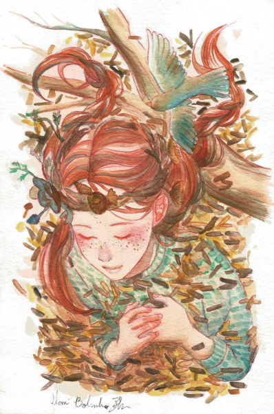 Энн сериал Фанарт