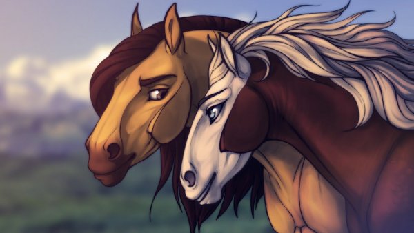 Спирит душа прерий конь