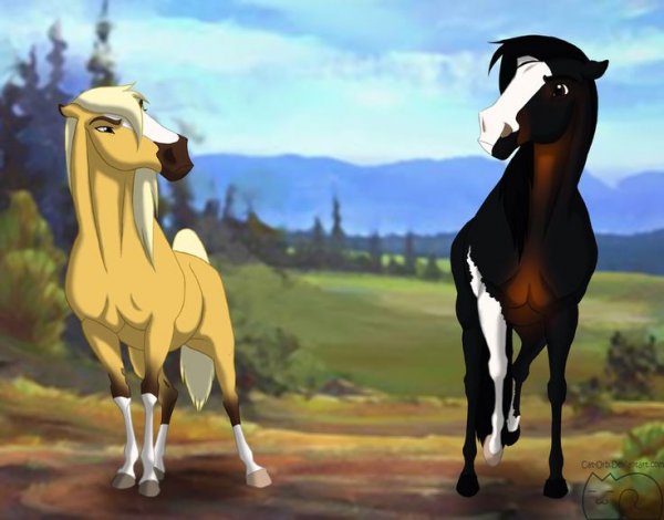 Спирит душа прерий перекрасы