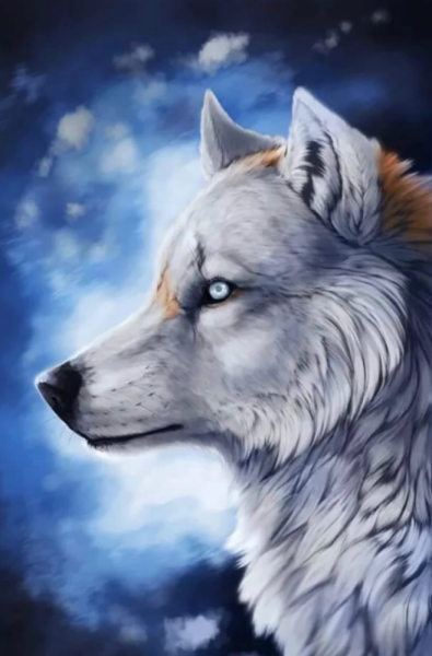 Волчица арт