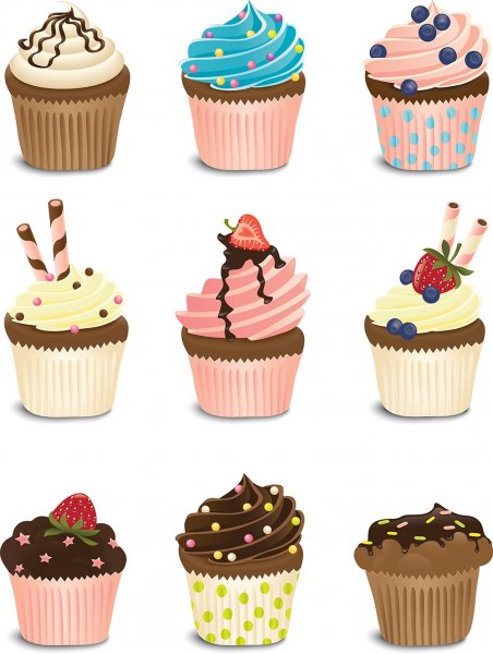 Пирожные для рисования