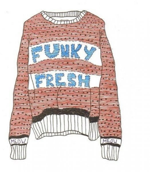 Свитер арт рисунок