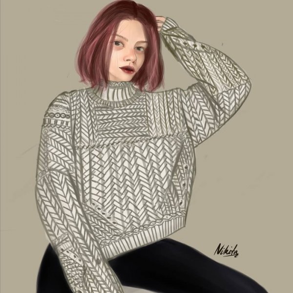 Свитер для срисовки