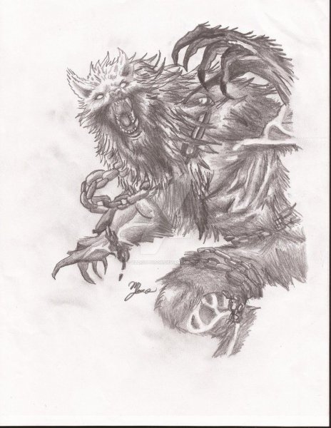 Фенрир мифология эскизы