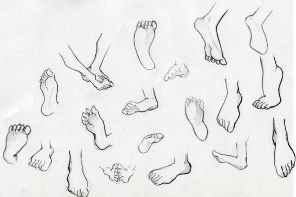 Скетчи ног