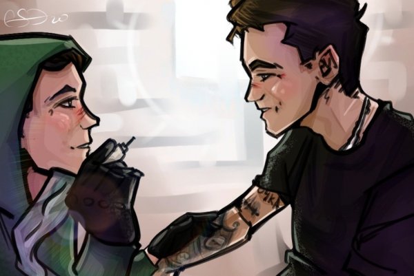 Дима Масленников и Эмиль шип арты