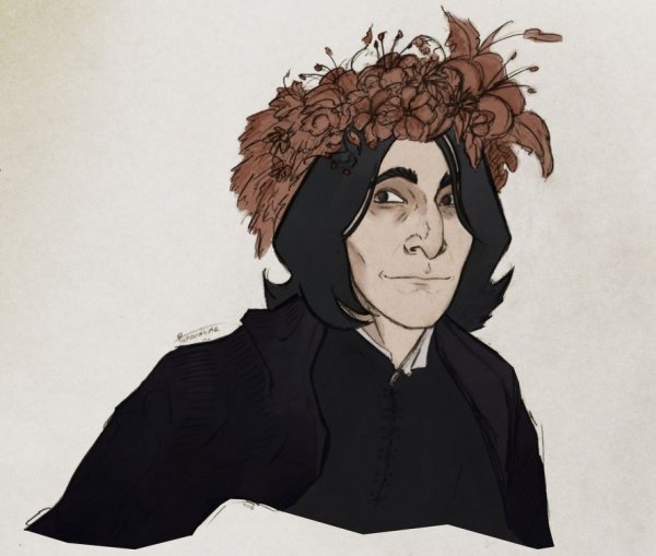 Северус Снейп арты