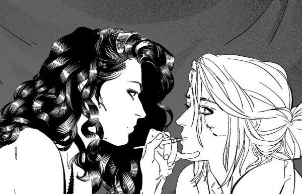 ГЕНШИ ИМПАРТ арт рисунок