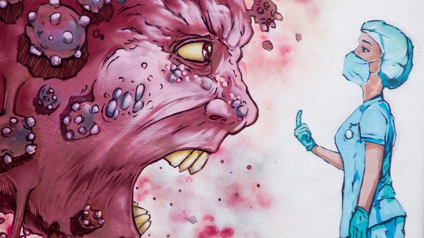 Арты врачей и коронавируса