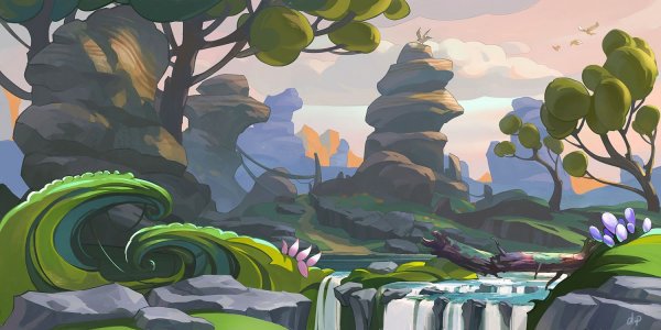 Рисование окружения