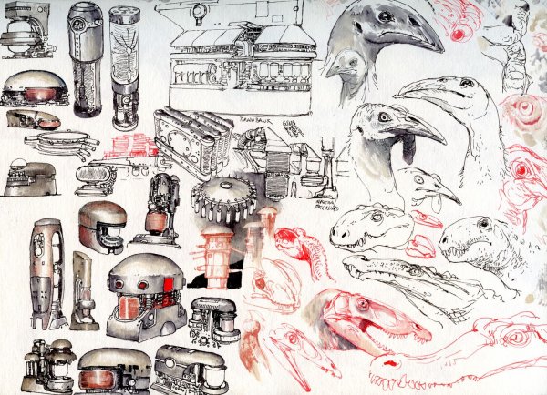 Зарисовки концепт арты