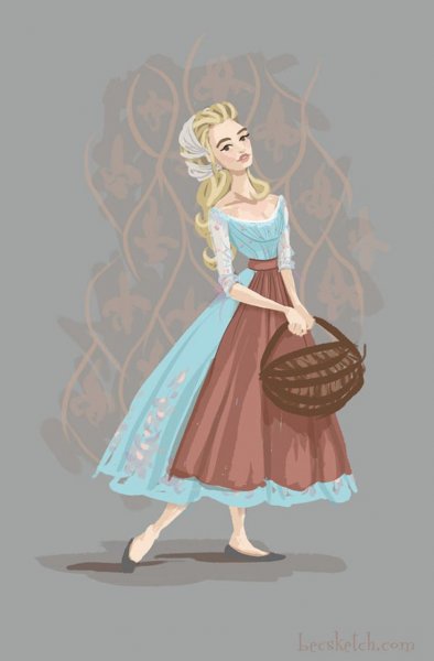 Золушка современные иллюстрации