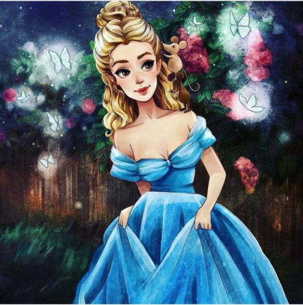 Золушка арты