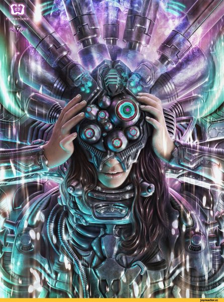 Арты на тему киберпанк