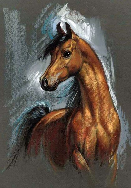 Лошадки арты