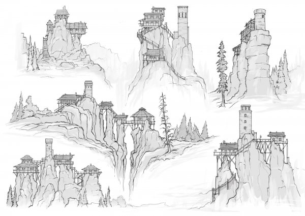 Крепость скетч