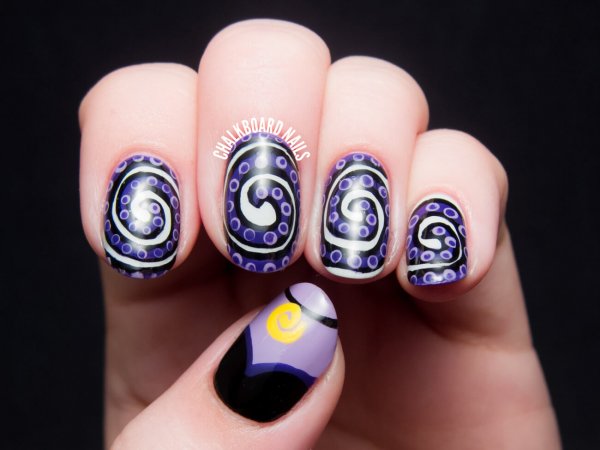 Ногти в стиле Абстракции