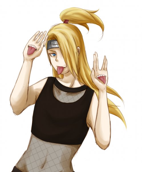 Аниме Наруто Дейдара