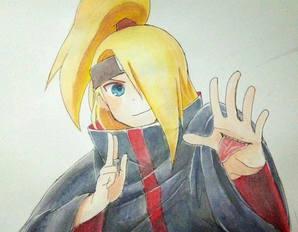 Дейдара и Тоби маленькие