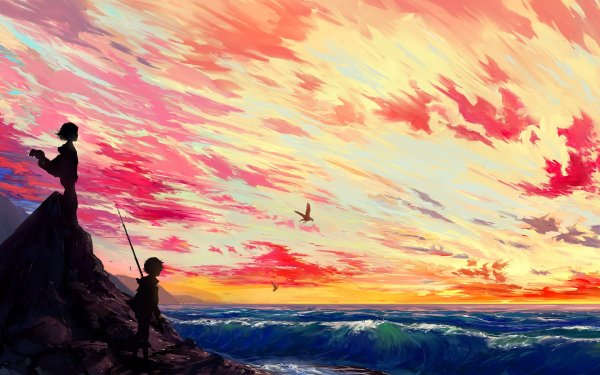 Рассвет арт