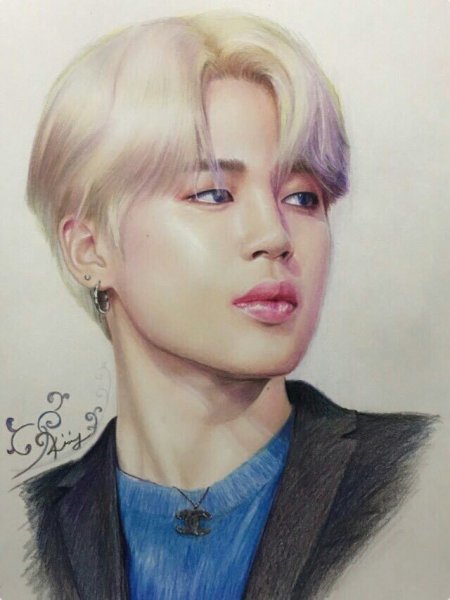 Чимин из БТС арт