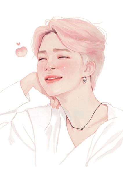 Чимин из БТС акварель