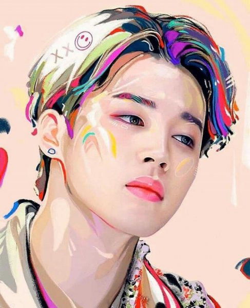 БТС спринг Дэй арт