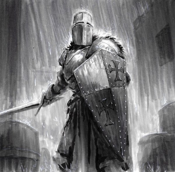 Рыцарь карандашом