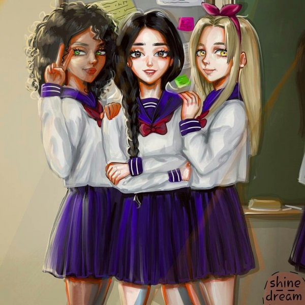 4 Подружки картинки