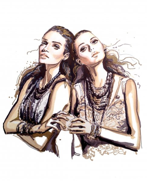 Две подруги