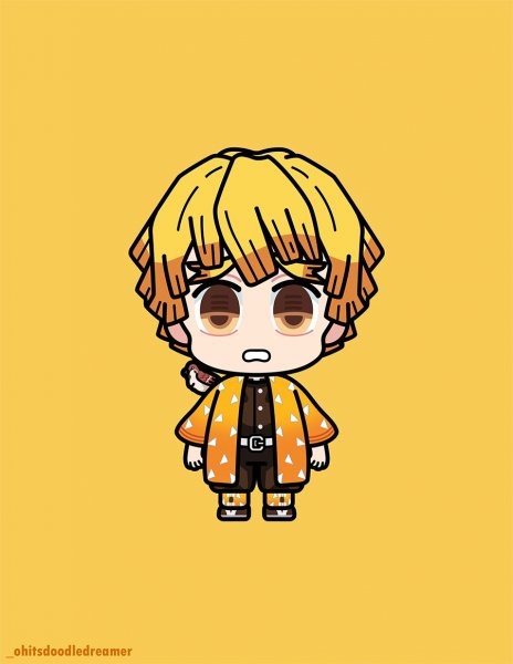 Zenitsu Agatsuma Чиби