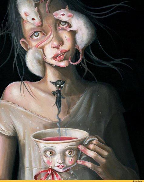 Странные страшные картины