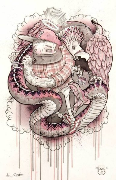 Художник Ryohei Hase кролик