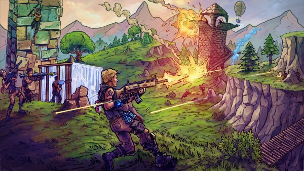 Fortnite арт