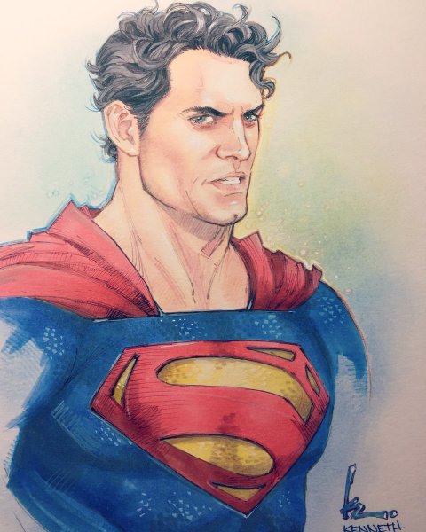 Стилизованный Супермен