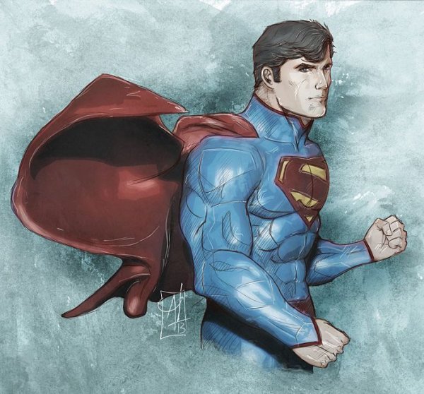 Супермен картины кал Эла