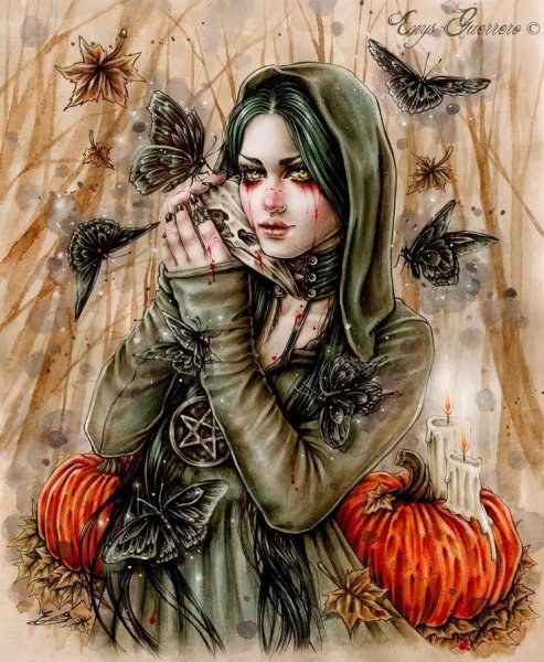 Готические иллюстрации