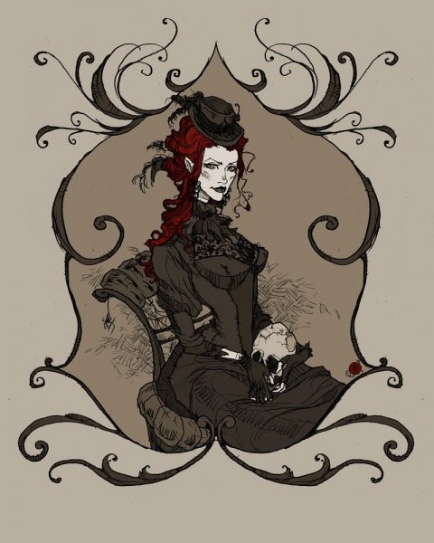 Готика рисунки