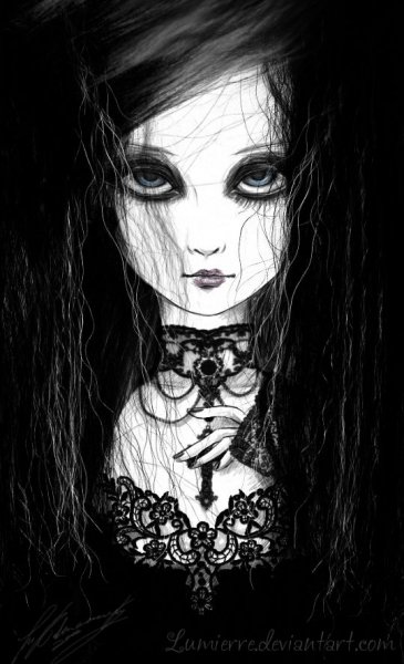 Готический цвет рисунка