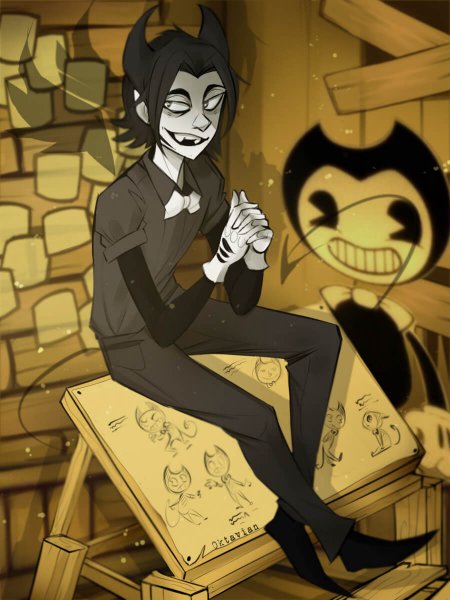 БЕНДИ И чернильная машина Борис арт