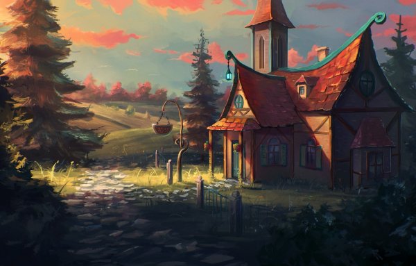 Домик фэнтези