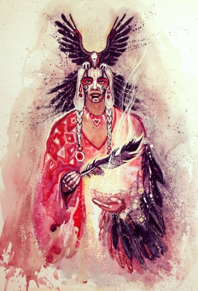 Визионерское искусство шаман