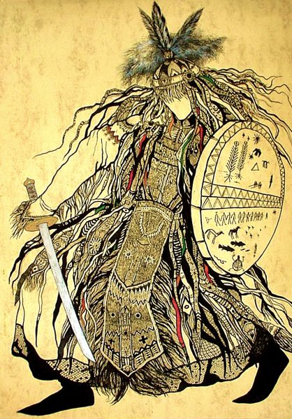 Девушки индейцы арты