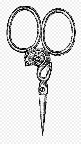 Ножницы схематично