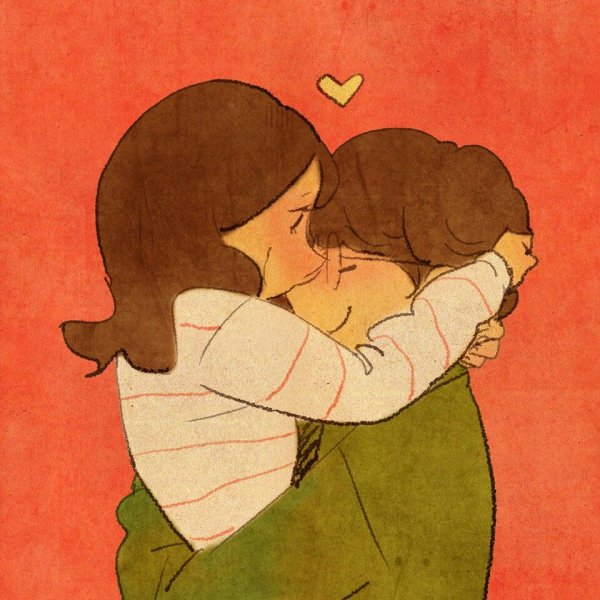 Иллюстрации влюбленных