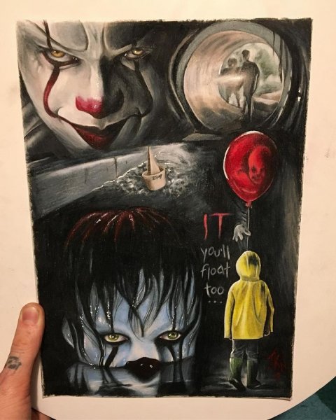 Клоун ПЕННИВАЙЗ милый арт