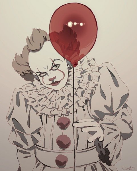 Билл Скарсгард ПЕННИВАЙЗ арт