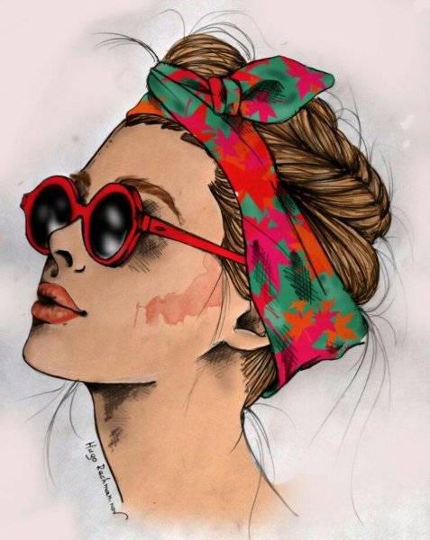 Нарисовать девушку