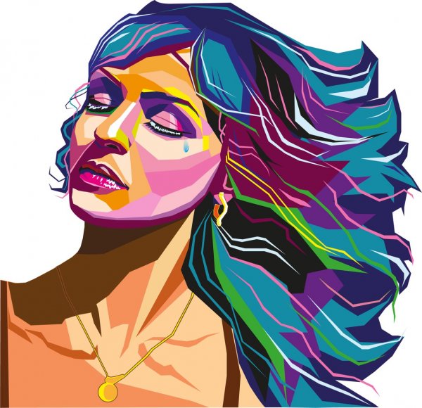 Иллюстрации в стиле поп-арт